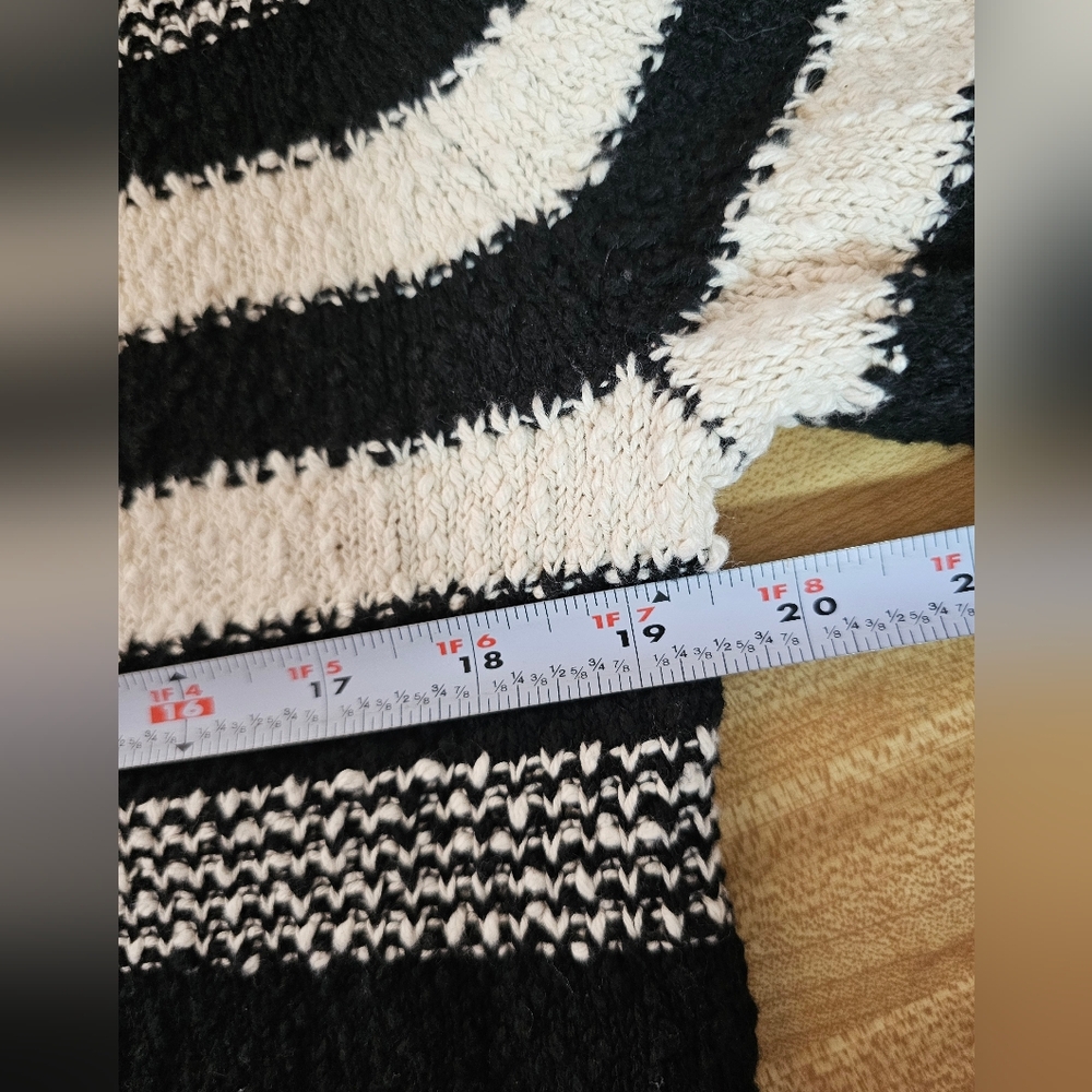 Todd Snyder Black White Striped Cotton Crewneck Sweater Mens S M L XL New NWT - Picture 7 of 7